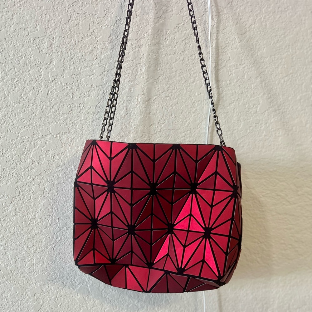 🔥Light reflecting bag •red• “Patrizia Luca” crossbody🔥